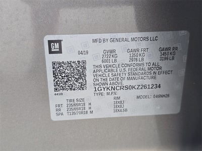 2019 Cadillac XT5 Luxury