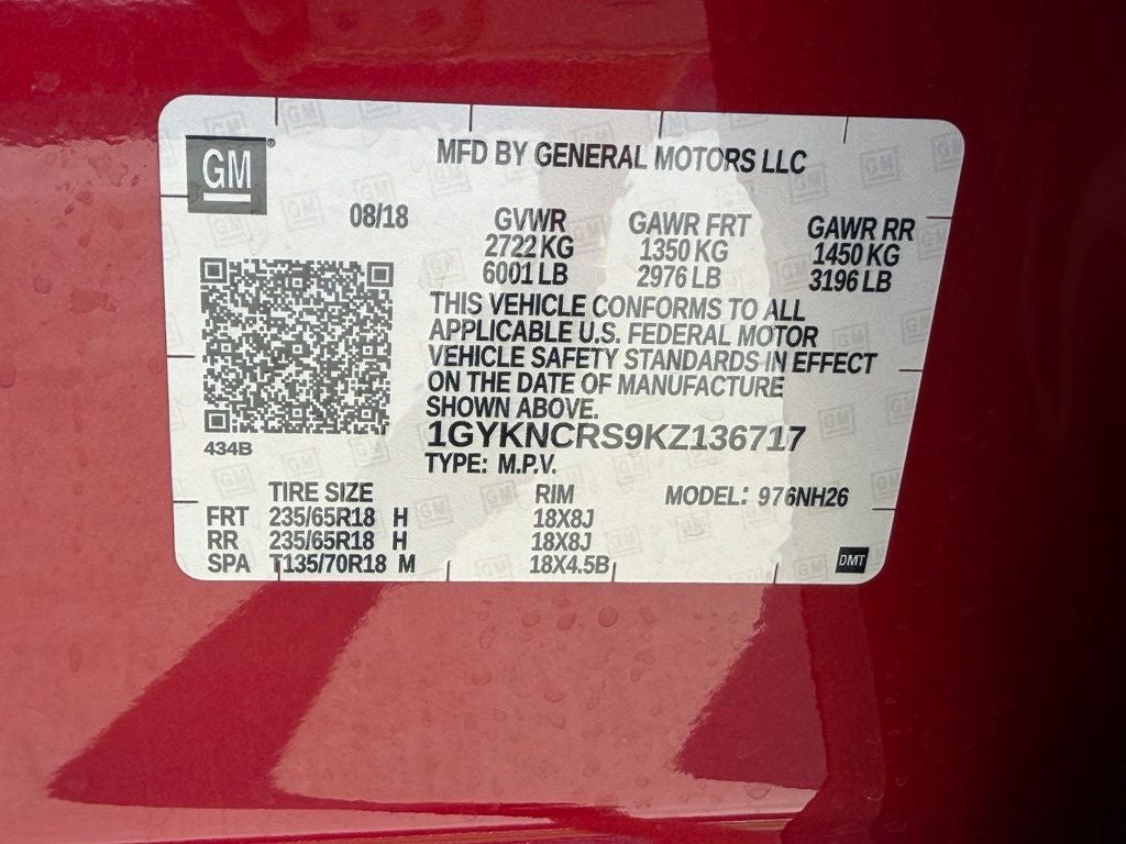 2019 Cadillac XT5 Luxury