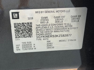 2019 Cadillac XT5 Premium Luxury