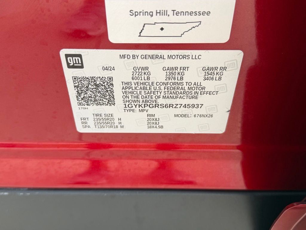 2024 Cadillac XT6 Sport