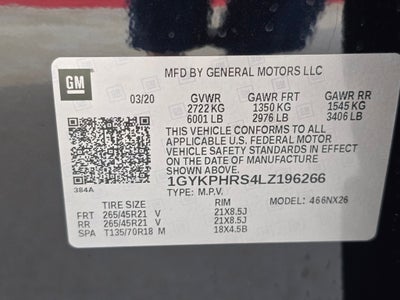 2020 Cadillac XT6 Sport