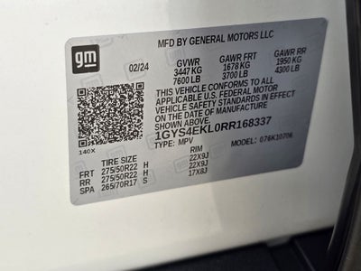 2024 Cadillac Escalade Sport