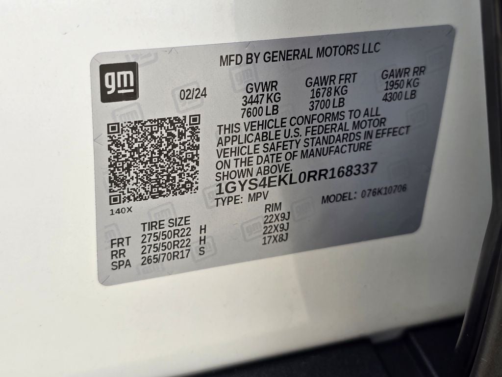 2024 Cadillac Escalade Sport