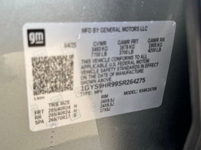 2025 Cadillac Escalade V-Series