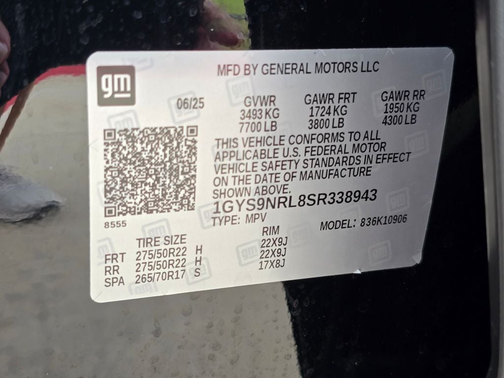 2025 Cadillac Escalade ESV Sport