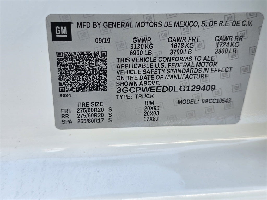 2020 Chevrolet Silverado 1500 LTZ