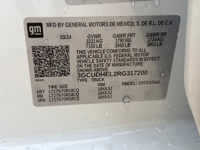 2024 Chevrolet Silverado 1500 ZR2