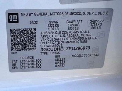 2023 Chevrolet Silverado 1500 ZR2 Bison Edition