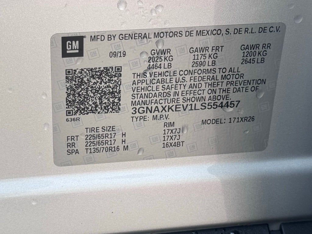 2020 Chevrolet Equinox LT