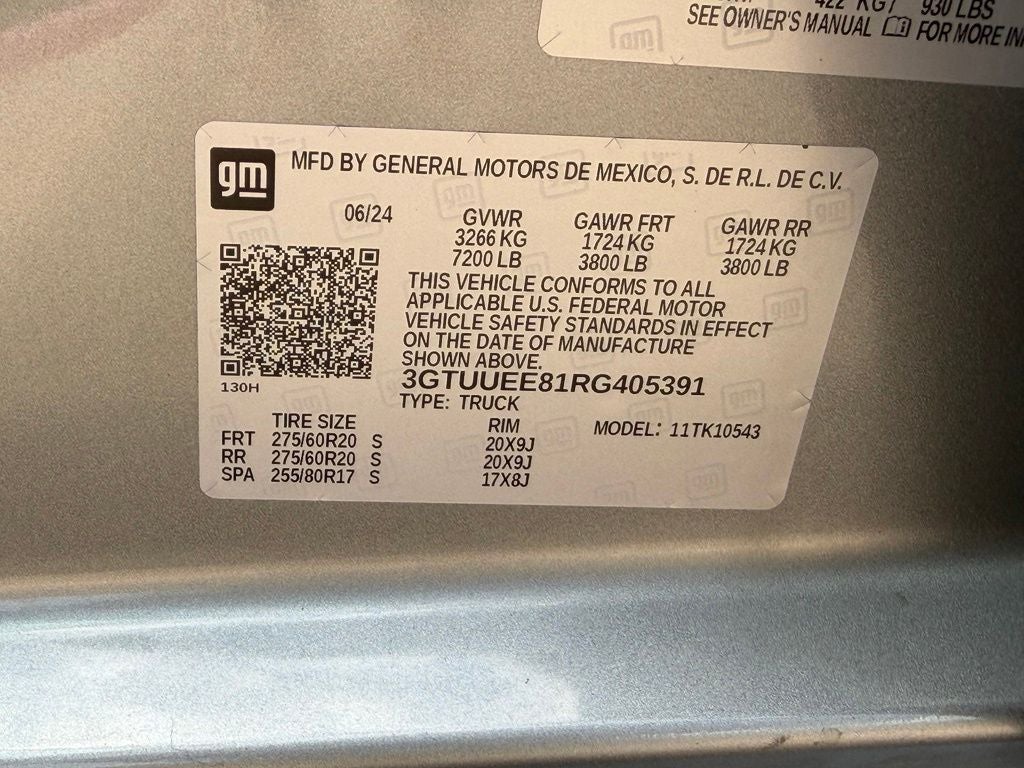 2024 GMC Sierra 1500 AT4