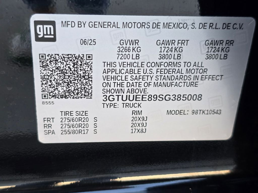 2025 GMC Sierra 1500 AT4