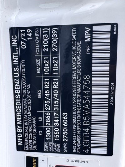 2021 Mercedes-Benz GLE GLE 350