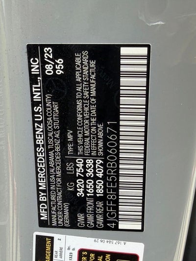 2024 Mercedes-Benz GLS GLS 580 4MATIC®