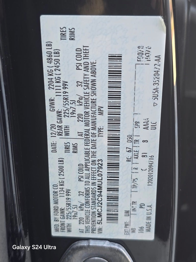 2021 Lincoln Corsair Reserve