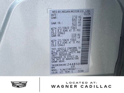 2024 Nissan Pathfinder Platinum