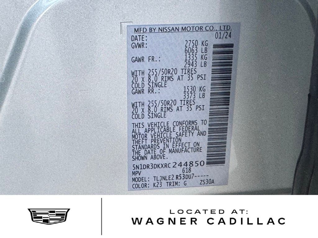 2024 Nissan Pathfinder Platinum