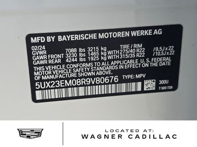 2024 BMW X7 xDrive40i