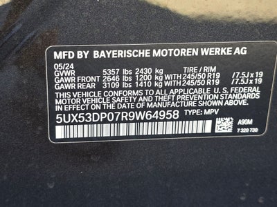 2024 BMW X3 xDrive30i