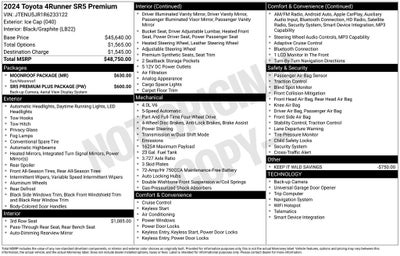 2024 Toyota 4Runner SR5 Premium