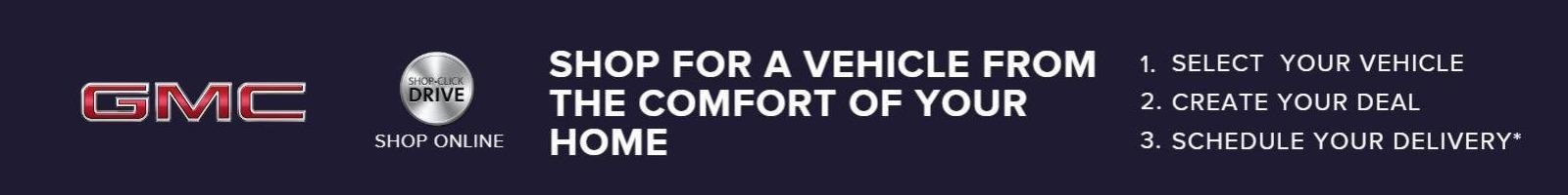 Shop from comfort of your home